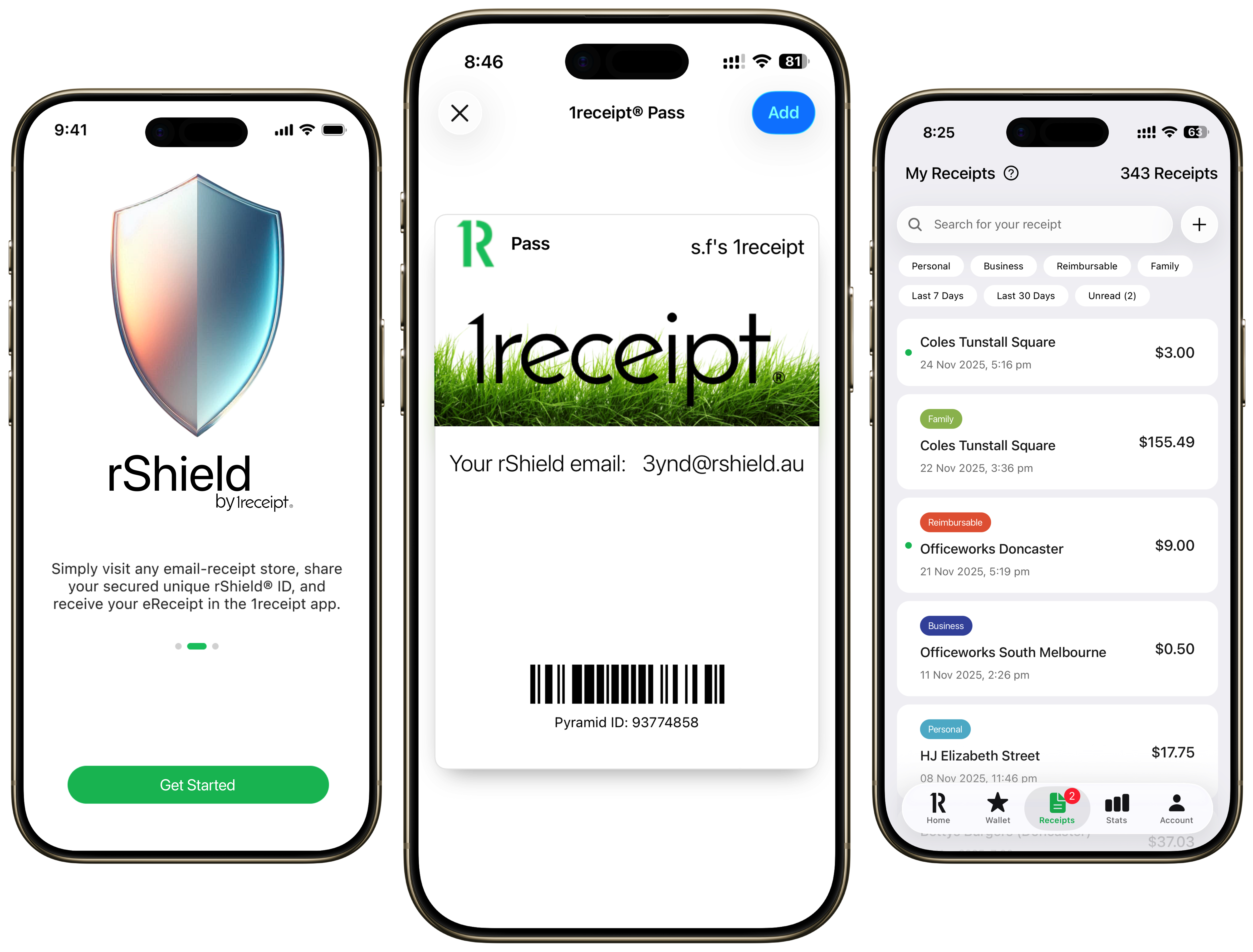 1receipt mobile app hero v2.9